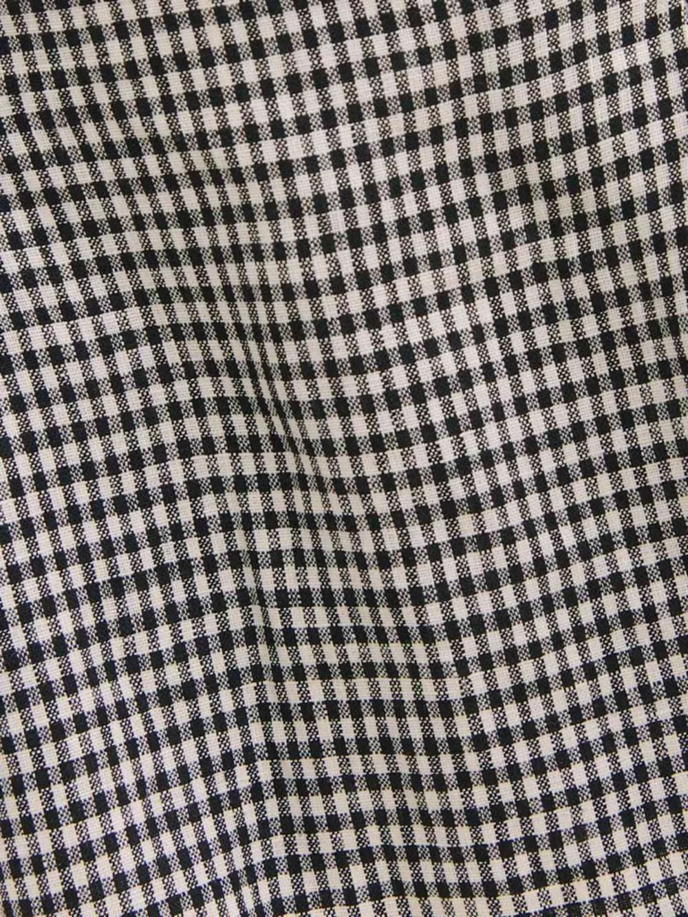 Reformation Rory Linen Skirt In Remy Check Size 2 - Picture 6 of 11